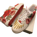 “Gold Red Spikes”
