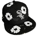 “Denim Tearz Black Snapback”